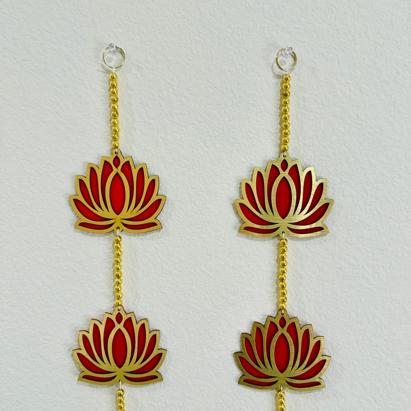 2.5Ft Lotus Cow Hanging (2Pc)