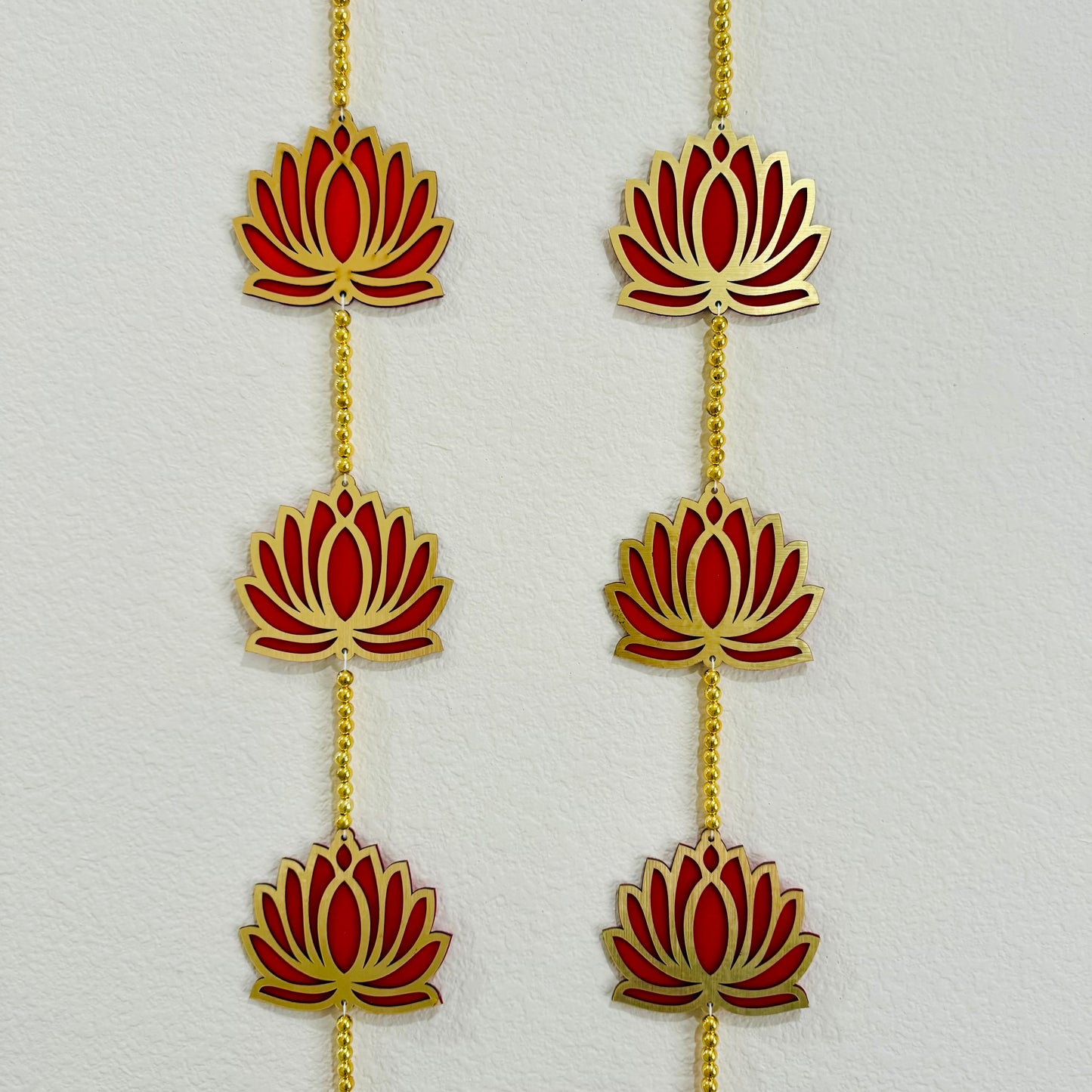 2.5Ft Lotus Cow Hanging (2Pc)