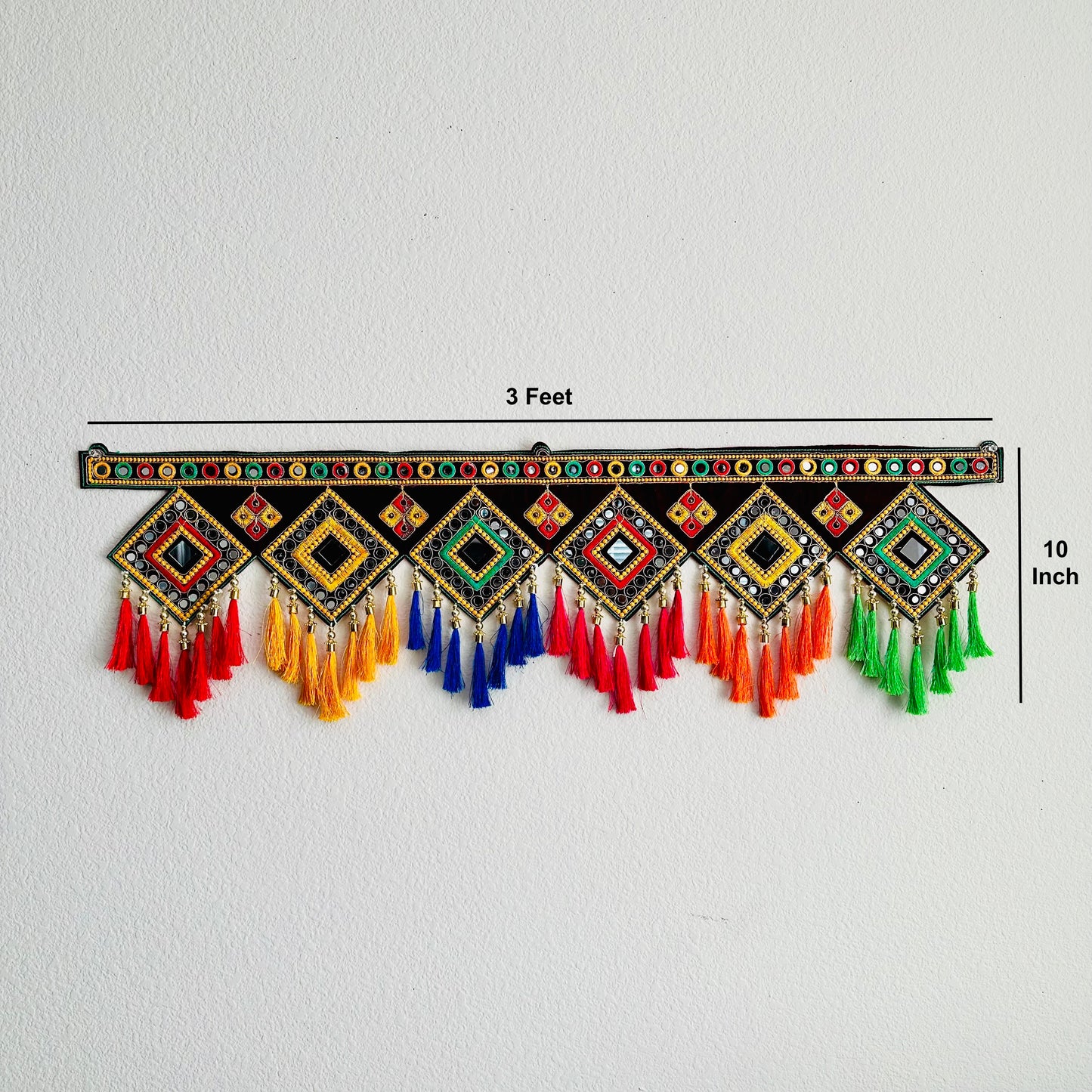 Mirror & Tassel Toran