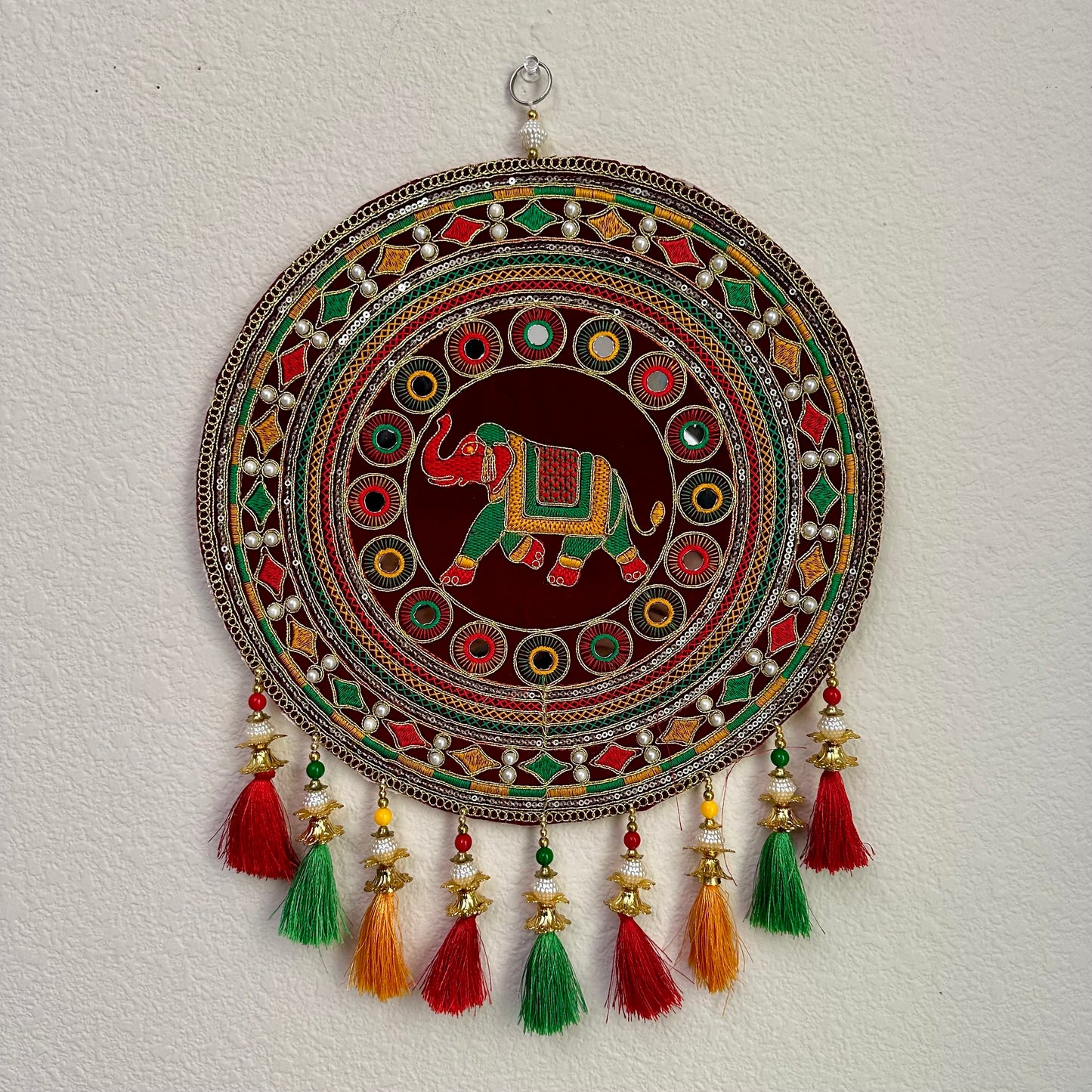 Elephant Wall Hanging (1Pc)