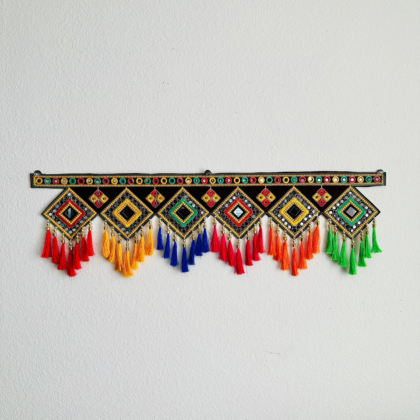 Mirror & Tassel Toran