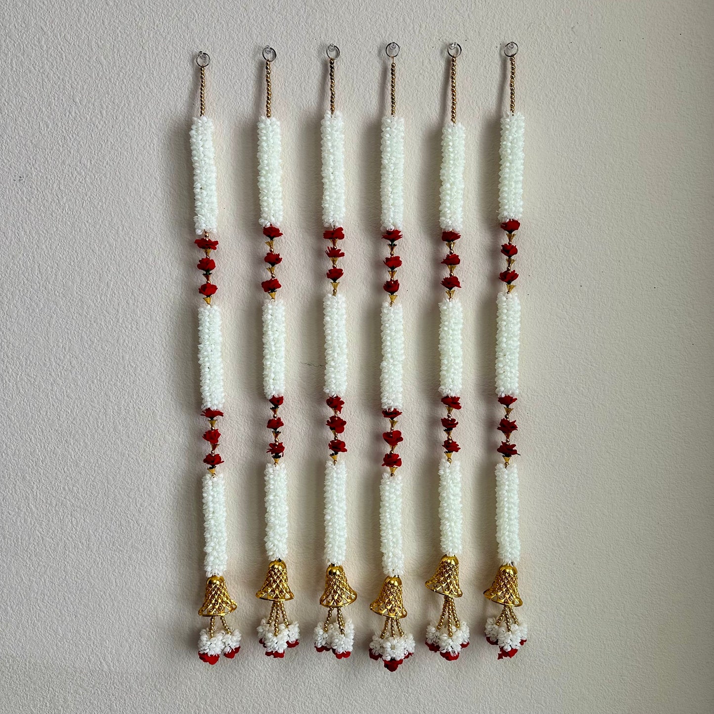 3Ft Mogra Garland with Bell (1Pc)