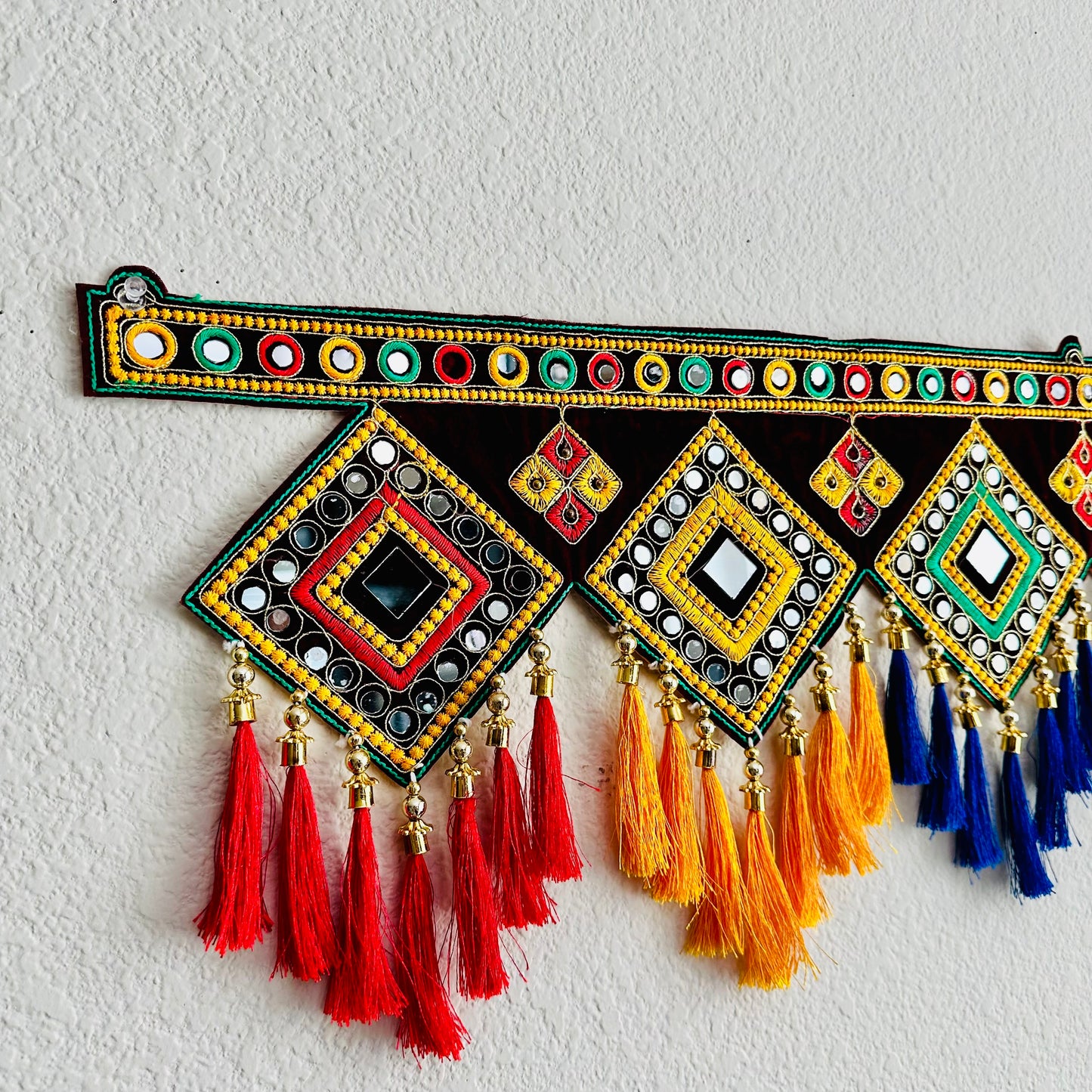 Mirror & Tassel Toran