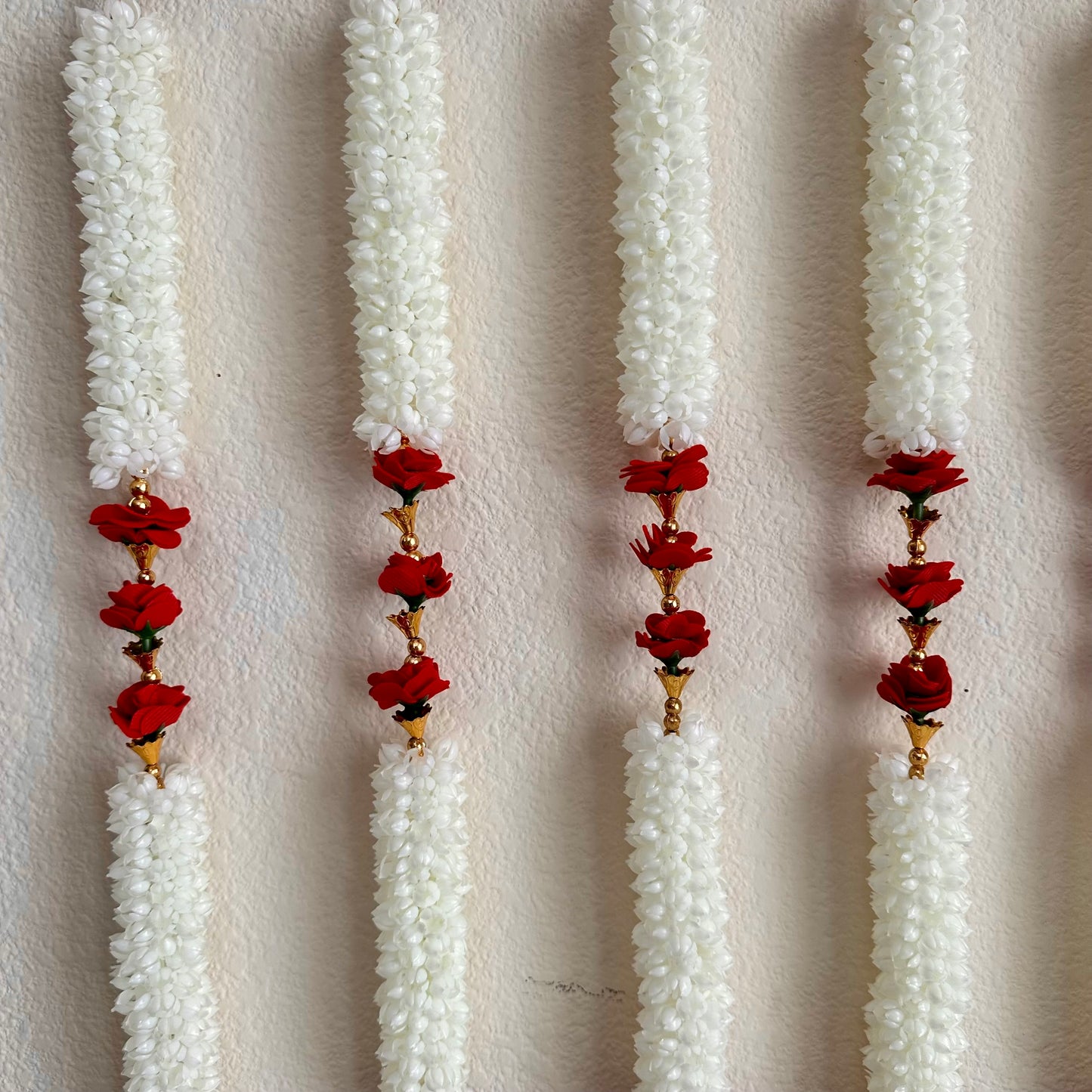 3Ft Mogra Garland with Bell (1Pc)