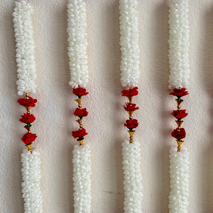3Ft Mogra Garland with Bell (1Pc)