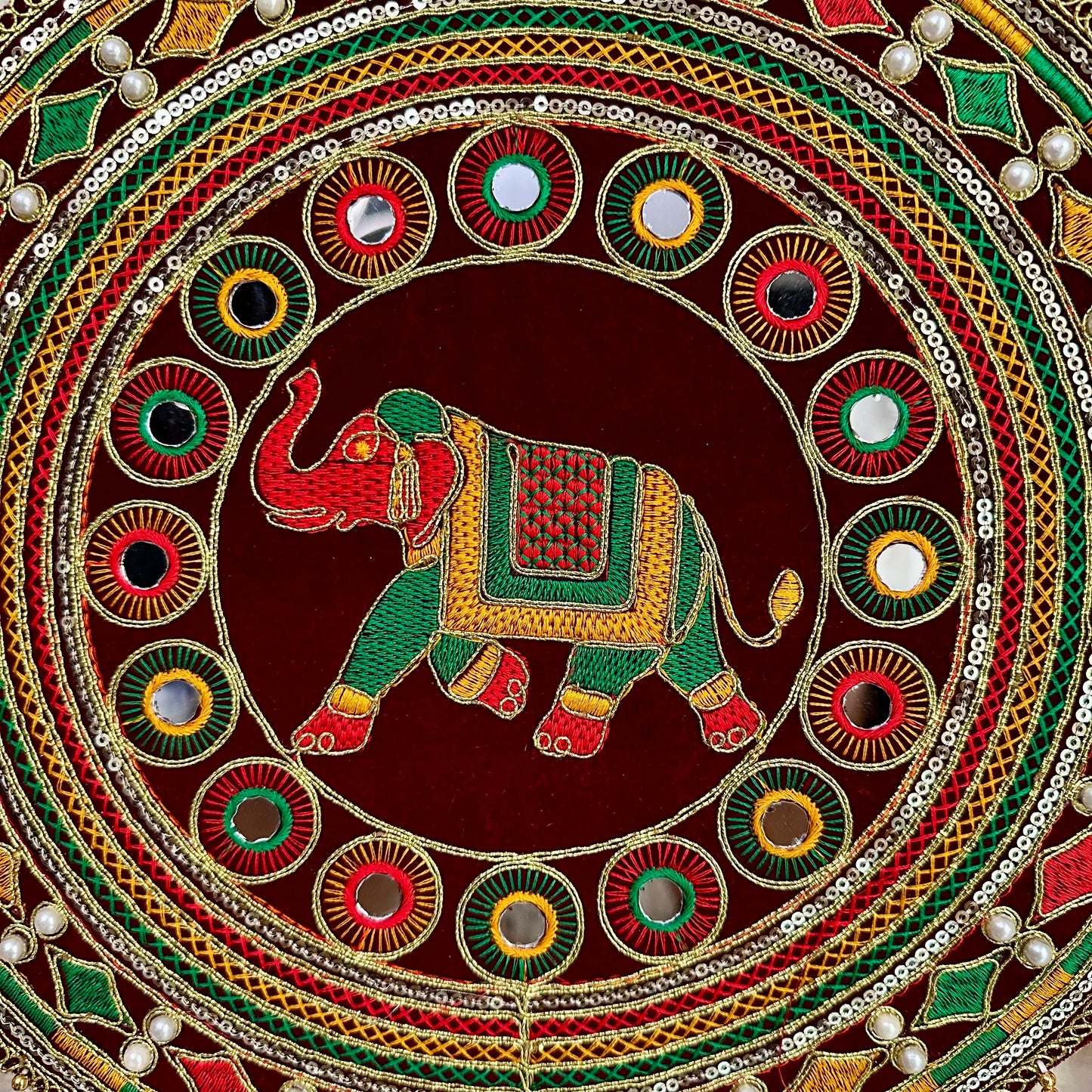 Elephant Wall Hanging (1Pc)