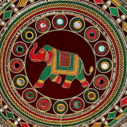 Elephant Wall Hanging (1Pc)