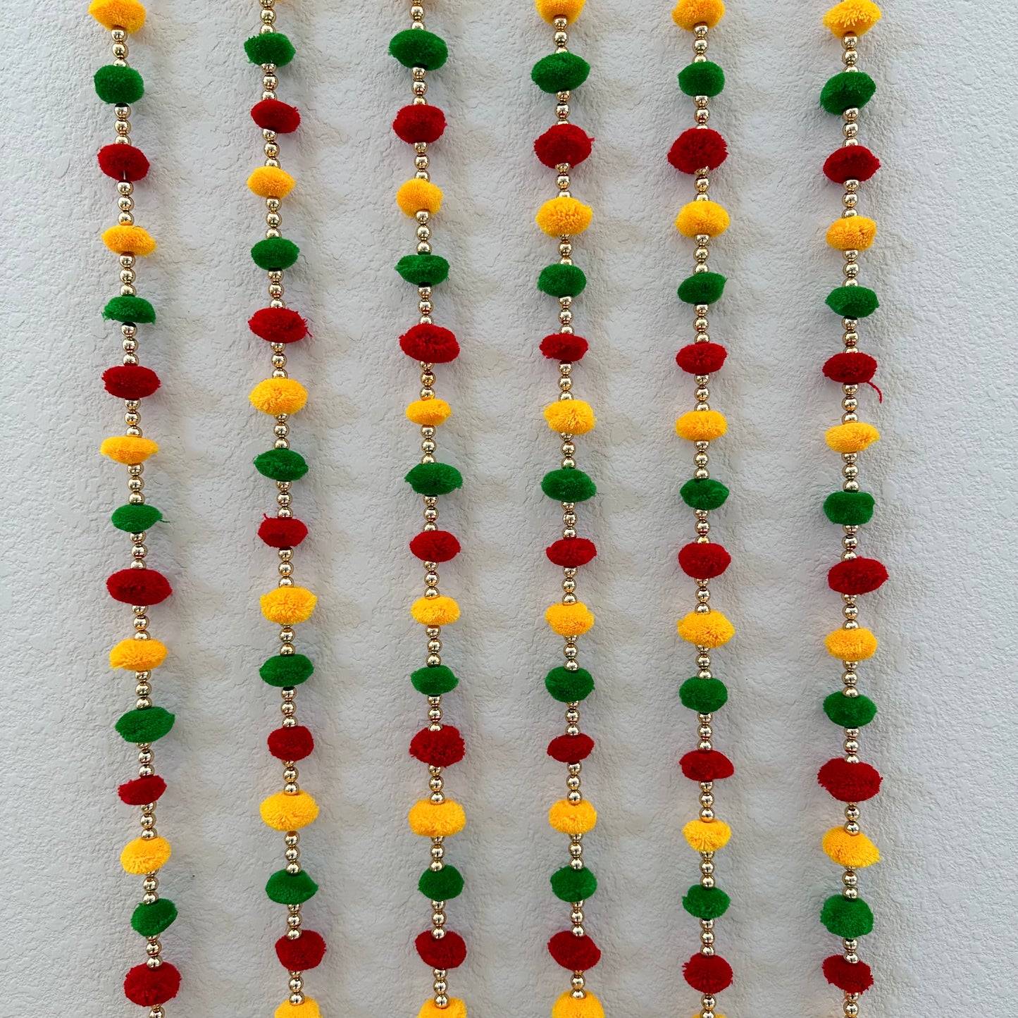 4.5Ft Pom Pom Garland (1Pc)