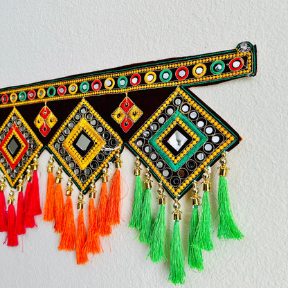 Mirror & Tassel Toran