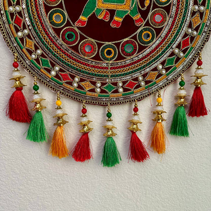 Elephant Wall Hanging (1Pc)