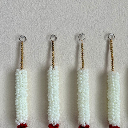 3Ft Mogra Garland with Bell (1Pc)