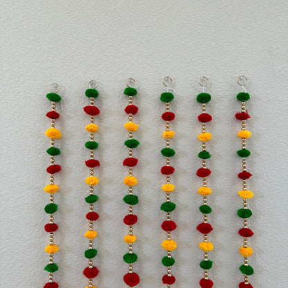 4.5Ft Pom Pom Garland (1Pc)