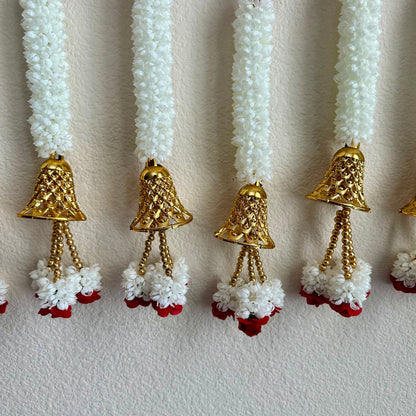 3Ft Mogra Garland with Bell (1Pc)