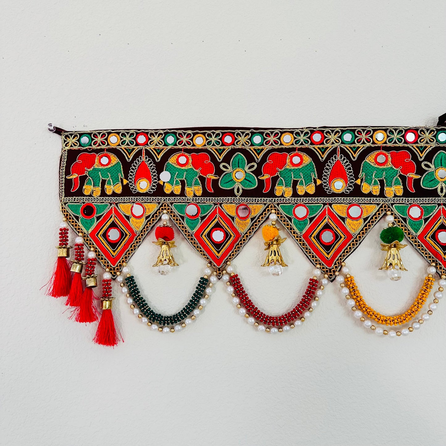 Elephant Toran with Beads