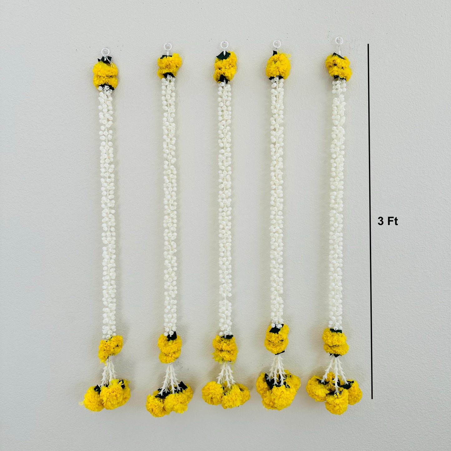 3Ft Mogra-Marigold Garland (1Pc)