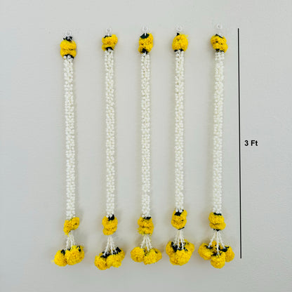 3Ft Mogra-Marigold Garland (1Pc)
