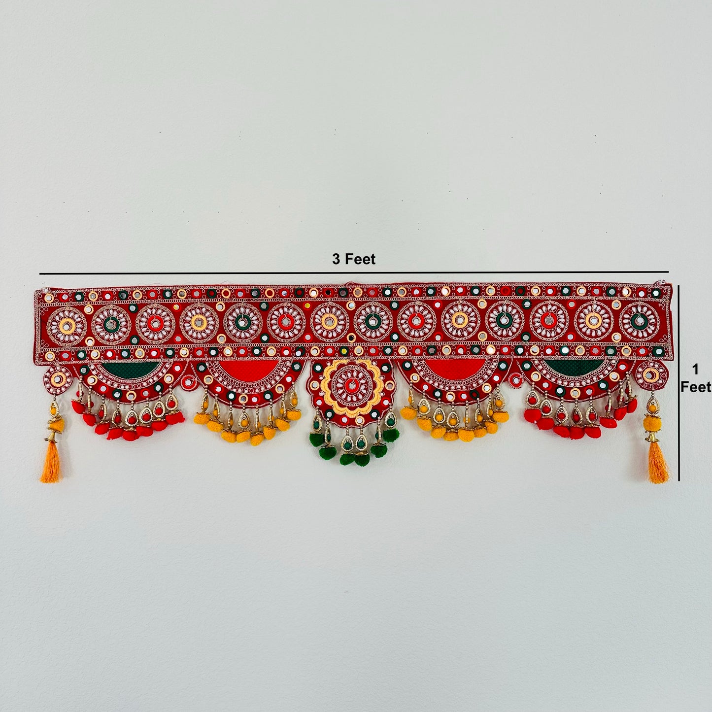 Half Circle Toran with Tassels