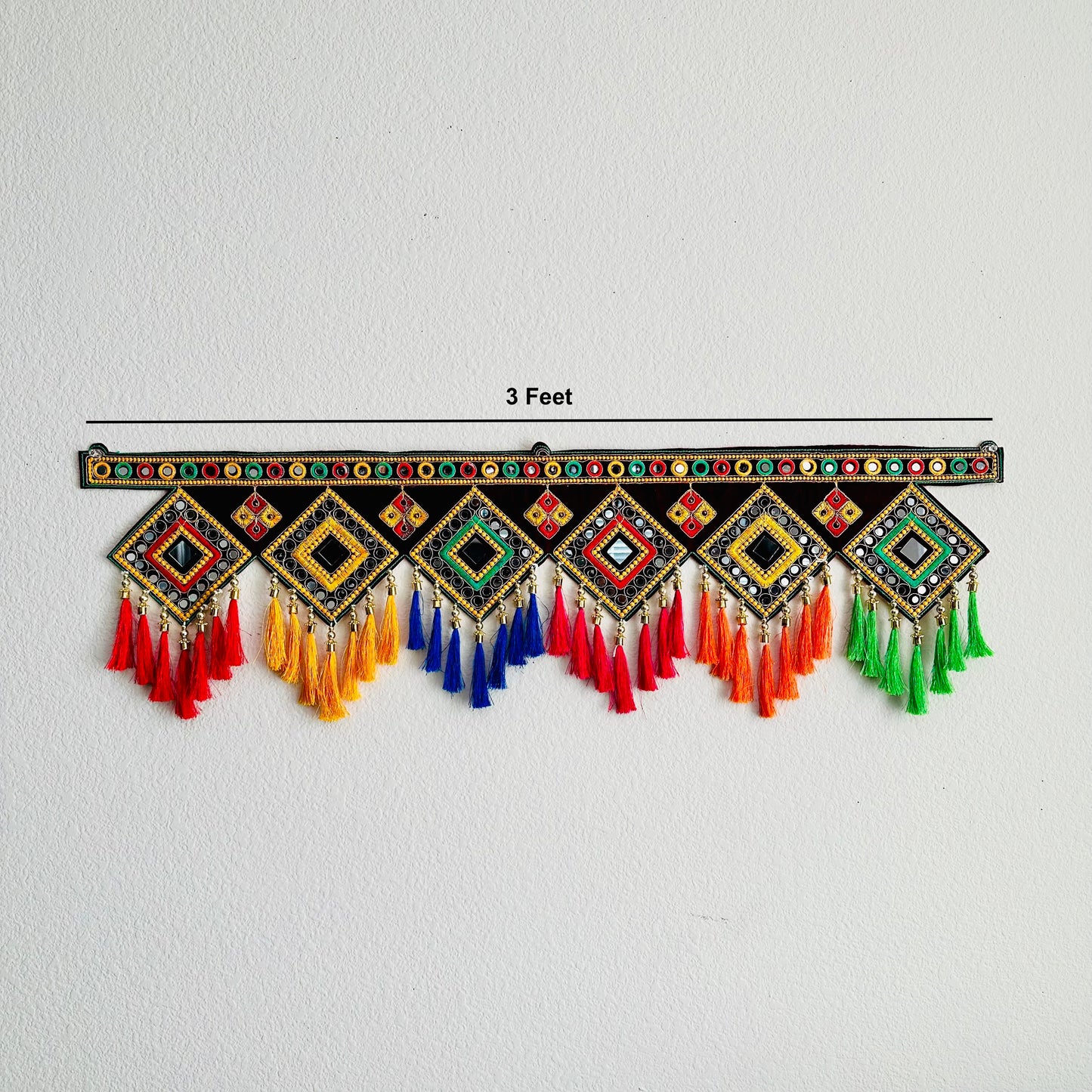 Mirror & Tassel Toran