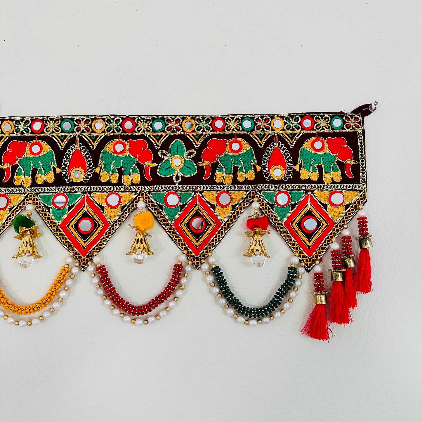 Elephant Toran with Beads