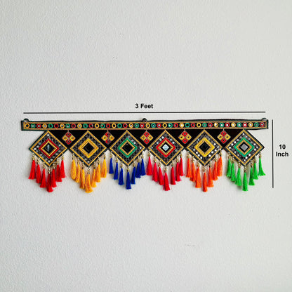 Mirror & Tassel Toran