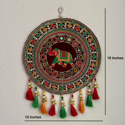 Elephant Wall Hanging (1Pc)