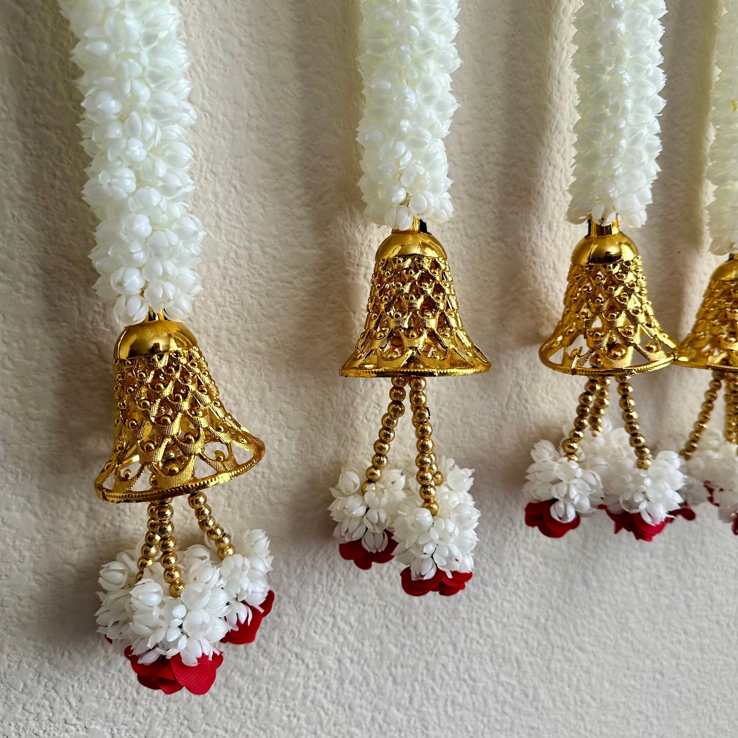 3Ft Mogra Garland with Bell (1Pc)