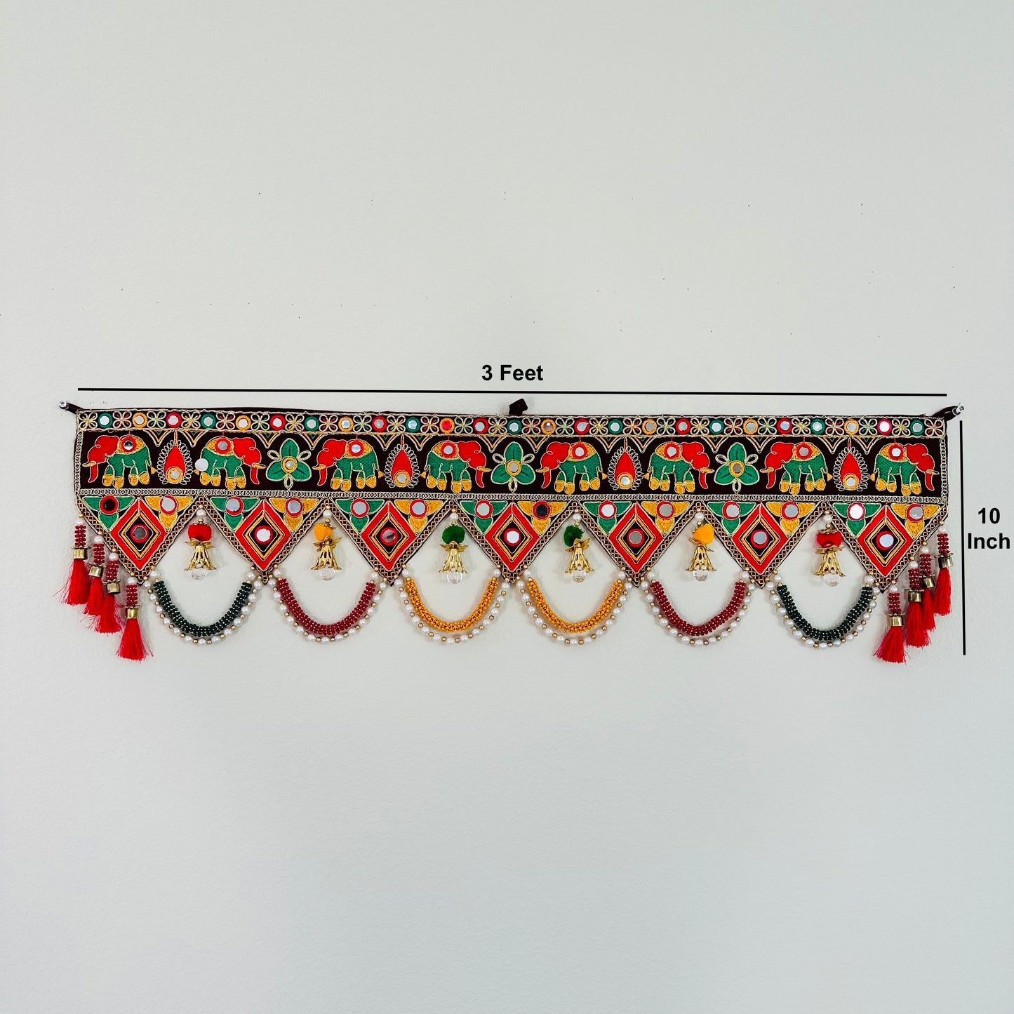Elephant Toran with Beads