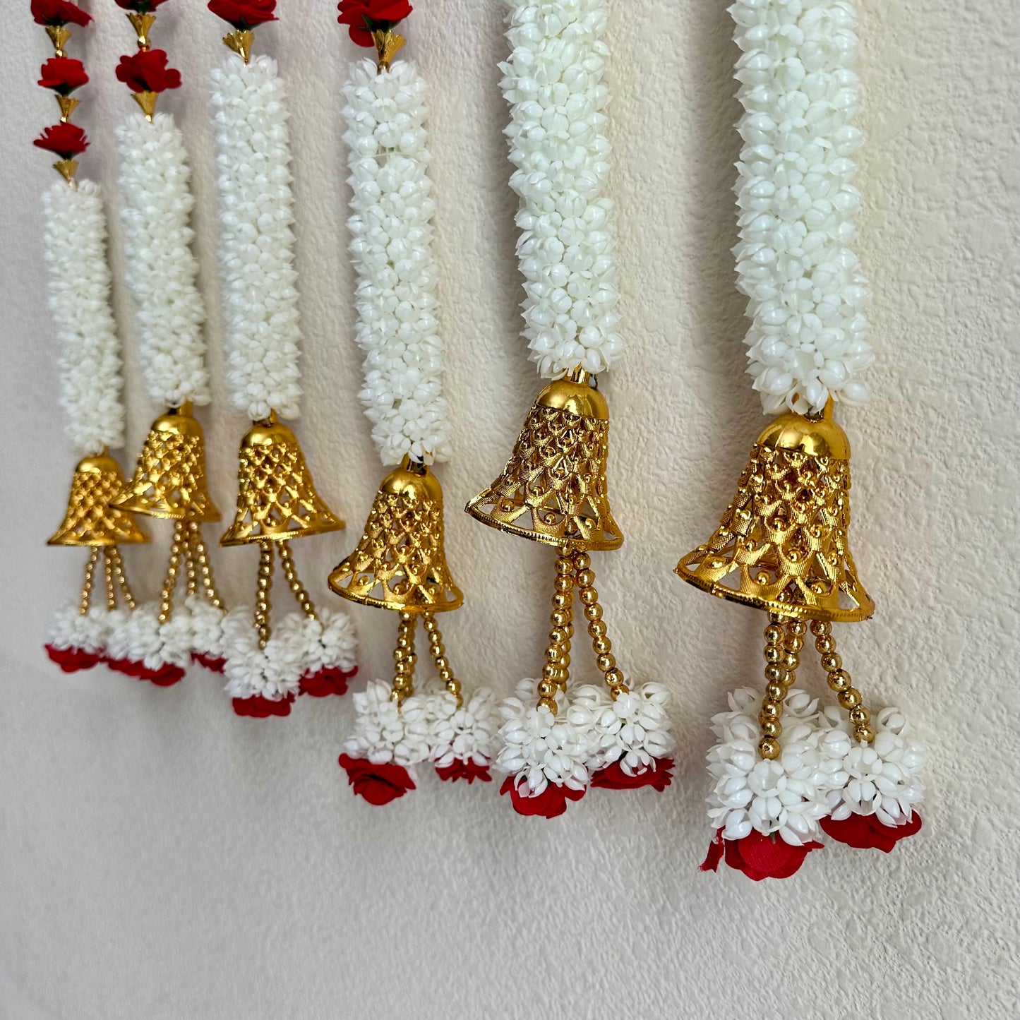 3Ft Mogra Garland with Bell (1Pc)