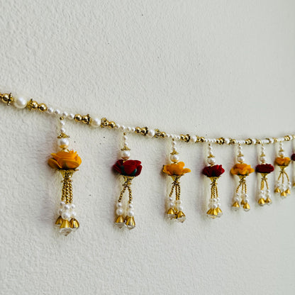 Roses & Beads Toran