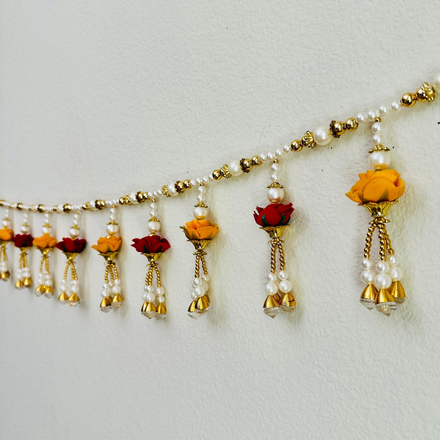 Roses & Beads Toran