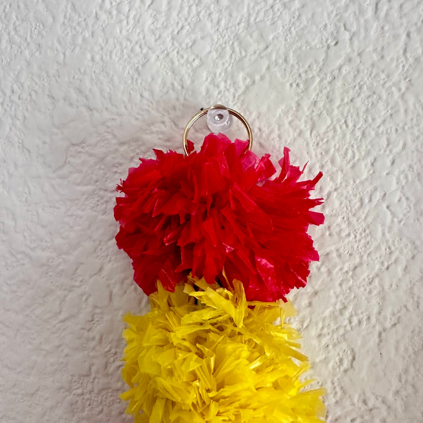 5Ft Red-Yellow Marigold Garland (1Pc)